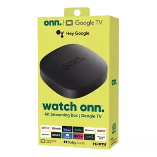 Onn Uhd Streaming 4k 2 Gb Ram Google Tv 2023 Color Negro Tip