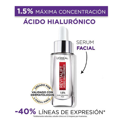 Kit L'oréal Paris Sérum Ácido Hialurónico + Crema En Gel