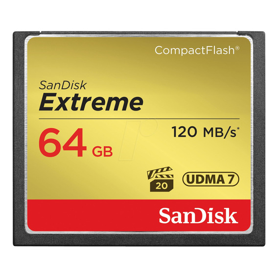 Tarjeta de memoria SanDisk SDCFXSB-064G-G46  Extreme 64GB