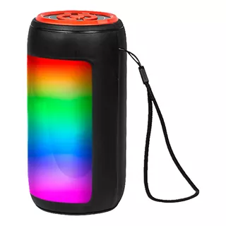 Parlantes Bluetooth Portátiles T-go Roma Luces Led Livianos Bateria Integrada Usb Micro Sd Mp3 Radio Fm