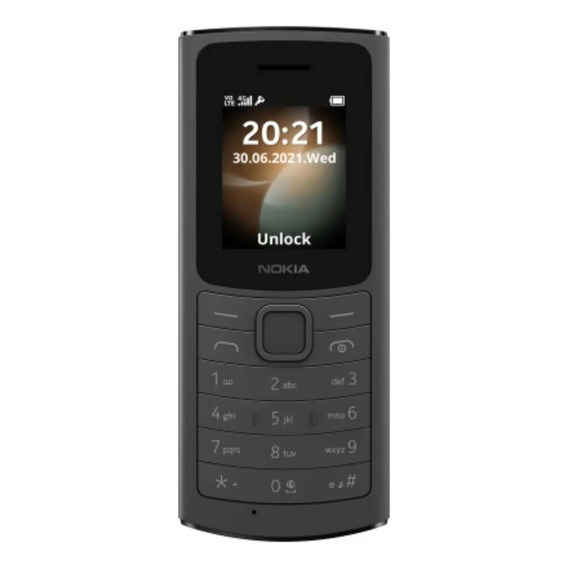 Nokia 110 4G 128 MB negro 48 MB RAM