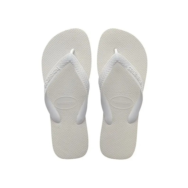 Chinelo Unissex Top Havaianas Liso Branco Chinelo Unissex Top Havaianas Liso Branco