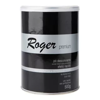 Pó Descolorante Roger Premium 500g - Ultra Rápido Tom 7 Tons