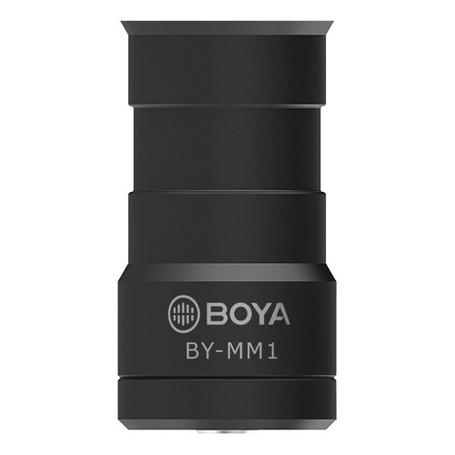 Kit De Video Boya By-vg330 Micrófono Y Tripie Para Celular Color Negro