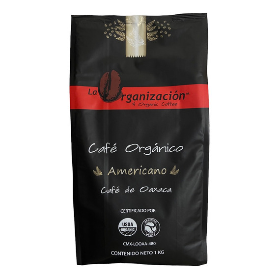 Café Orgánico Americano 1 Kg Grano