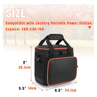 Trunab Bolsa De Transporte De Viaje Compatible Con Jackery E