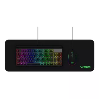 Kit Gamer Vsg Pyxis 3 En 1 Teclado + Mouse + Mousepad