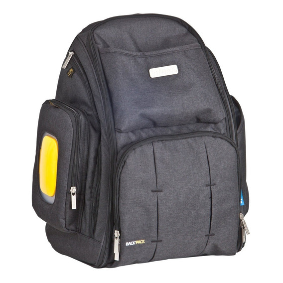 Mochila Mudador Backpack Infanti, Carbon Color Gris oscuro