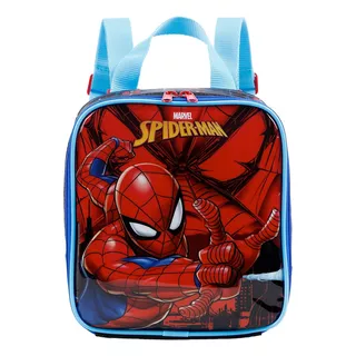 Lancheira Térmica Escolar Infantil Spider Man Xeryus 11664