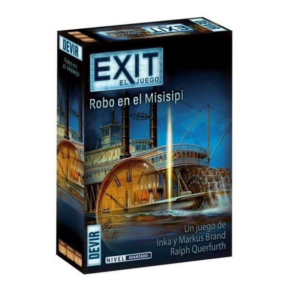 Juego De Mesa Devir Exit Robo En El Misisipi Español 12+