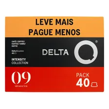 Café Expresso Cápsulas Delta Q Qharacter Intenso Pack 40