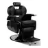 Silla Sillon Barbero Hidraulica Peluquería Profesional Reclinable Redonda Negro