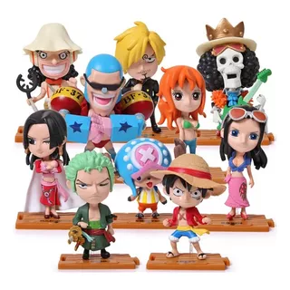 Lote Miniaturas One Piece Luffy