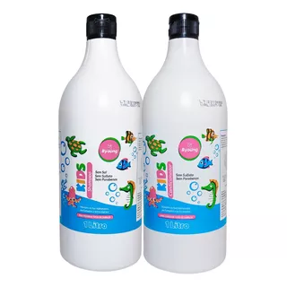  Kit Shampoo E Condicionador Infantil Byoung Sem Sal 2 Litros