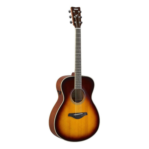Guitarra acústica Yamaha TransAcoustic FS-TA para diestros brown sunburst brillante