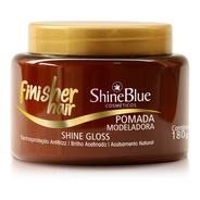 Finalizador Shine Blue Finisher Hair Pomada Modeladora 180g