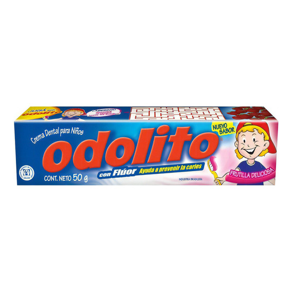 Odolito Crema Dental Frutilla X 50grs