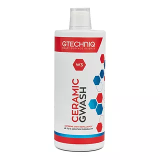Gtechniq W3 Ceramic Wash 1lt Shampoo Con Sellador