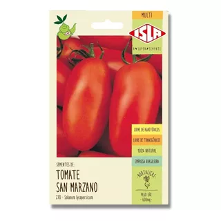 Sementes Tomate San Marzano Sem Agrotóxicos Isla