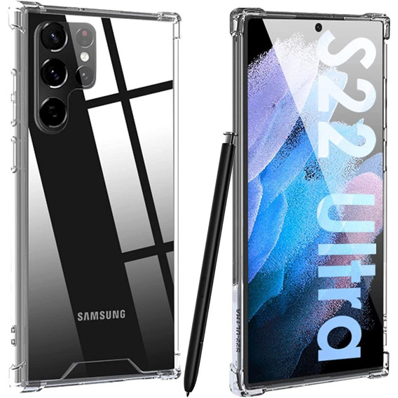 Estuche - Forro Clear Transparente Samsung Galaxy S22 Ultra