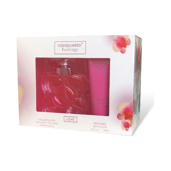 Set Perfume Casapueblo Feeling Love Edt+bl