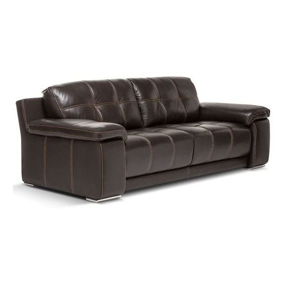 Sofa 5037 3c Cuero Chocolate