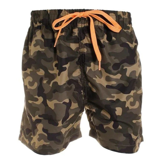 Short Topper Baño Slim Boys Camuflage Niño