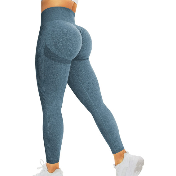 Leggins Mujer Deportivos Mallas Calza Levanta Cola Gym Rom