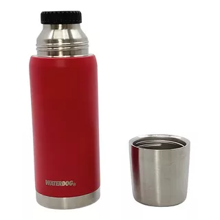 Termo Waterdog Obus Acero Inoxidable 750 Ml Camping Mate Color Rojo