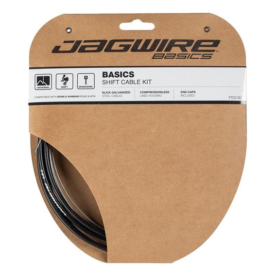 Kit Funda Y Guaya De Cambios Jagwire Basico Negro