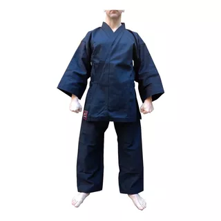 Dobok Shinobi Gi Negro Liviano 9oz -sipalki, Kenpo, Ninjutsu