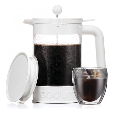 Cafetera Bodum Bean Ice Blanca Doble Tapa 1.5lt K11683-913 P