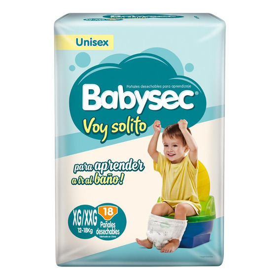 Babysec Voy Solito Xg/xxg (12 A 18 Kg) - X18