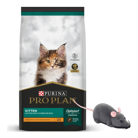 Pro Plan Kitten 3kg Gato Cachorro Con Ratón
