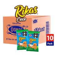 Rikas Coco Caja 10/200g - Galletas Dondé