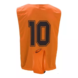 Coletes De Futebol Numerado - Kit 10 Pcs