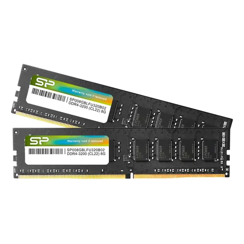 Silicon Power DDR4-3200 16GB×2 32GB Kit Memory Silicon Power Ddr4 16gb (2x8gb) Udimm De 3200 Mhz
