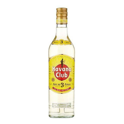 Botella De Ron Havana Club Añejo 3 Años 700ml