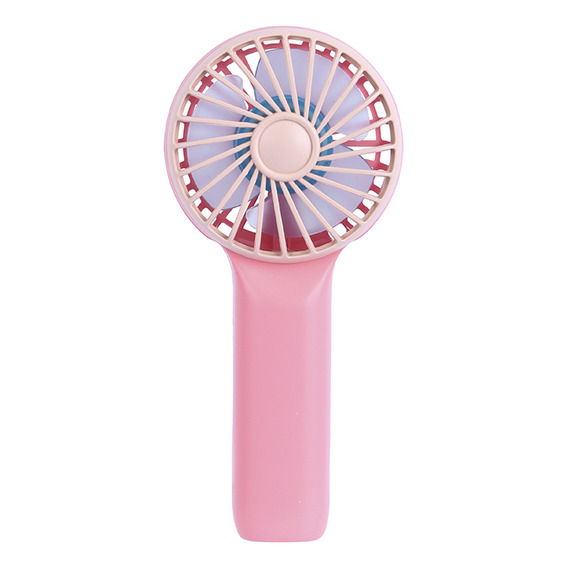 Miniso Ventilador De Mano Portátil Sintético Rosa 6x13.5 Cm 