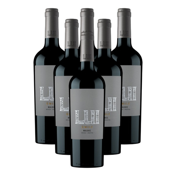 Vino Lui Úmile Malbec X 6 Uni. 