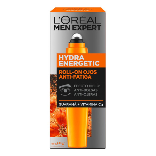 Roll-on Hydra Energetic Loreal Men Expert Tipo de piel Todo tipo de piel