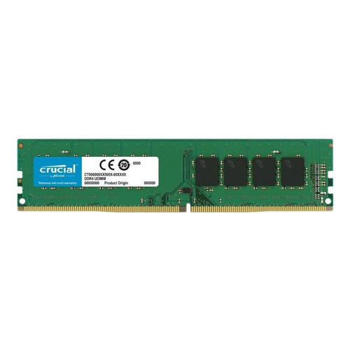 Memoria RAM color verde 4GB 1 Crucial CT4G4DFS8266