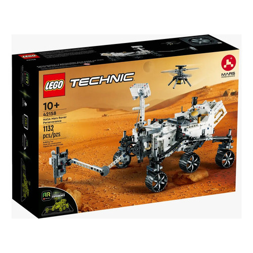 Lego® Technic: Nasa Mars Rover Perseverance Marte #42158 Cantidad de piezas 1132 Versión del personaje Technic