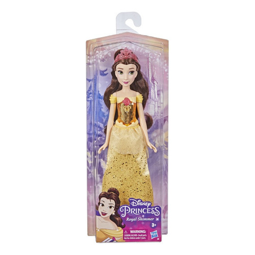 Disney Princess Royal Shimmer - Muñeca De Bella Hasbro 35cm