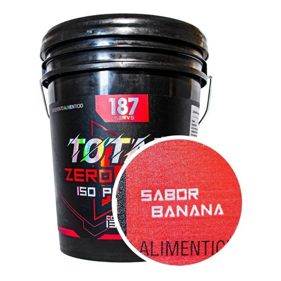 Proteina Total Power Whey Protein 13.2 Lb Zero Carbs 157 Ser Sabor Banana
