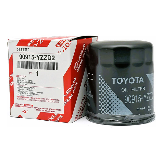 Filtro De Aceite Toyota Hilux Innova Hiace Original