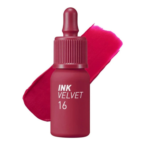 Peripera Ink Velvet Tint Color 16 Heart Fuchsia Pink