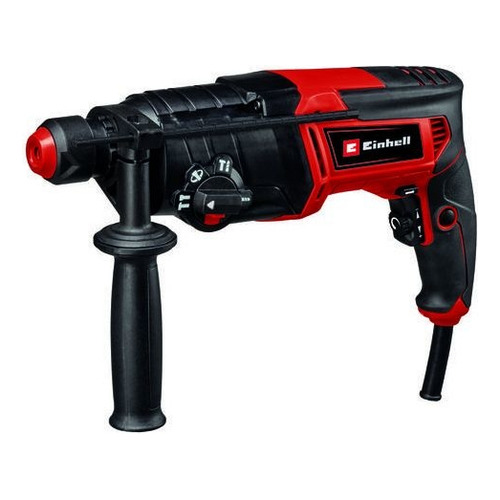 Rotomartillo electroneumático Einhell TC-RH 800 4F rojo y negro frecuencia de 50Hz con 800W de potencia 220V-240V