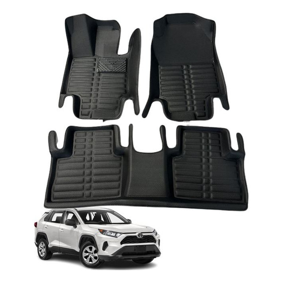 Funda De Piso 3d Toyota New Rav4 2020-24 At Calce Perfecto