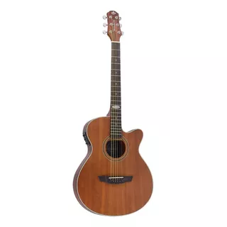 Violão Acústico Strinberg Black Sf200c Para Destros Mahogany Satin Fosco